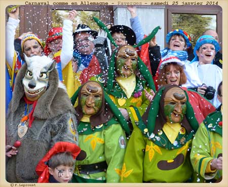 Carnaval européen à Faverges (Haute-Savoie)
