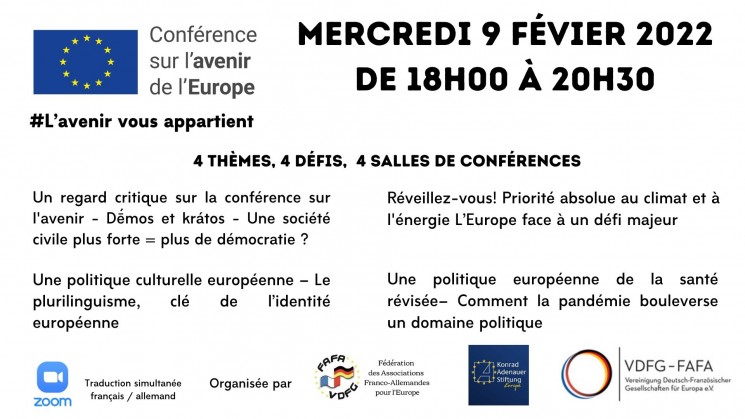 MercredI 9 février 2022 de 18hHH à 20h30